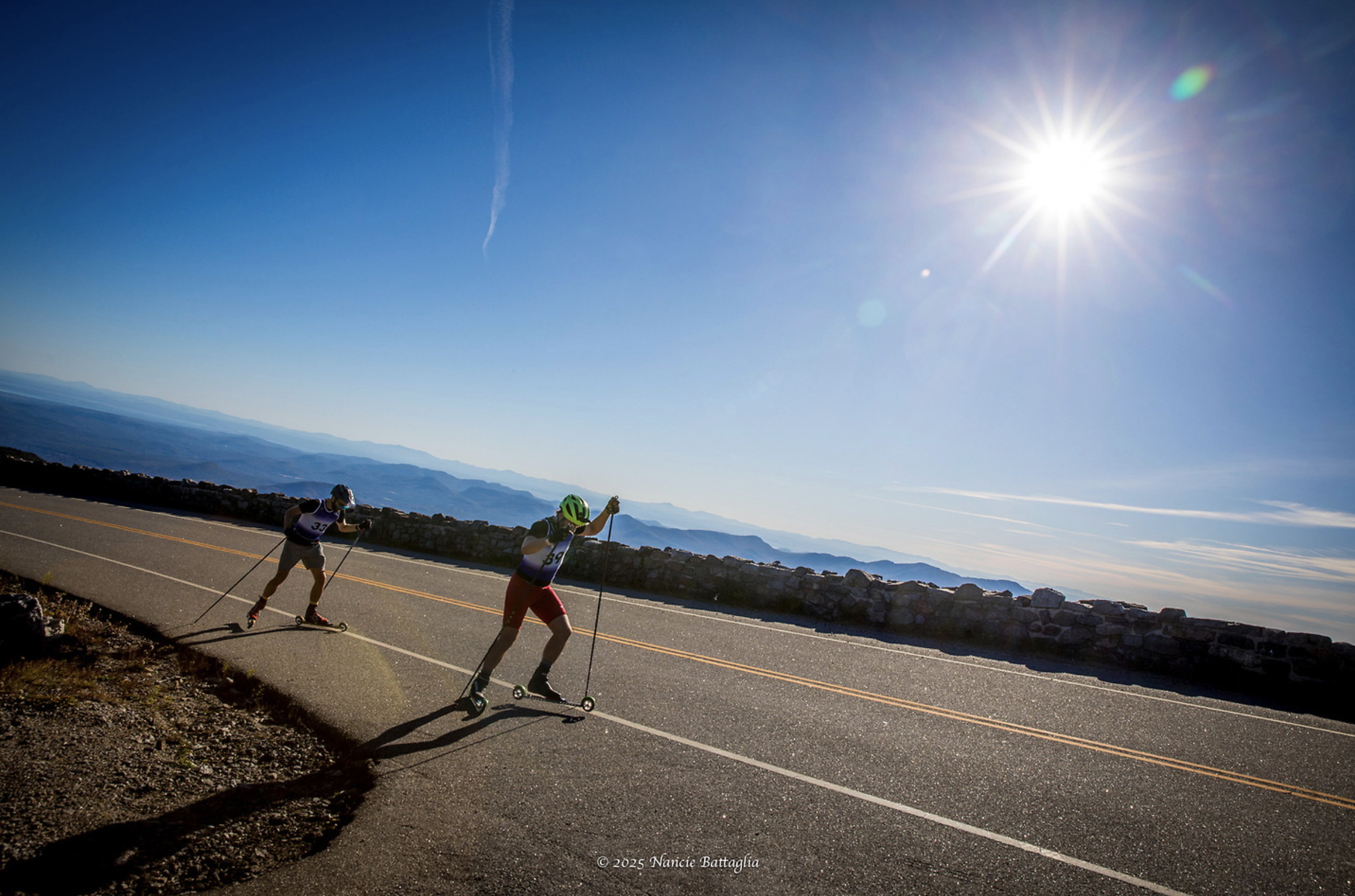 Thrills and Triumphs at the Climb to the Castle Roller-Ski Challenge